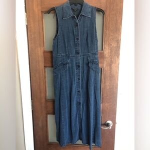 Banana Republic 100% Lyocell Sleeveless Dress